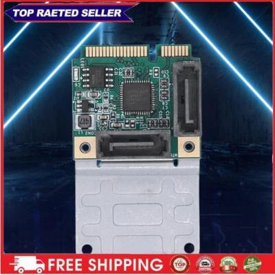 Mini PCI-E To SATA3.0 Adapter 5/2.5 Gbps Converter 2/4 SATA 3.0 SSD Adapter Card - Image 1 of 4