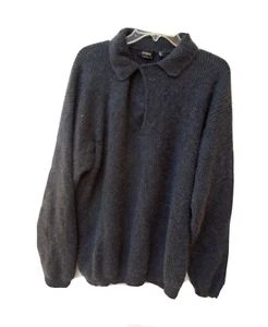 maglione cividini vintage uomo taglia 52 100% cashmere nero LEGGI - Foto 1 di 5