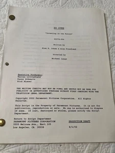 Do Over, "Investing In The Future" Script Screenplay By Alan Cohen 2002 - Picture 1 of 2