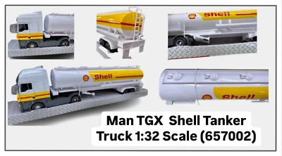 Man TGX Shell Tanker Truck 1/32 Scale Diecast by Automaxx 657002 - Image 1 of 4