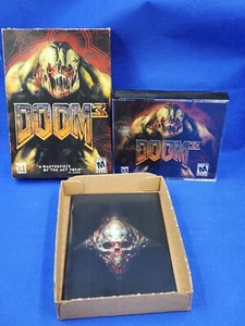 Doom 3 (PC, 3-Disc Set, 2004) Big Box PC Complete W/ Manual & Inner Box - Picture 1 of 24