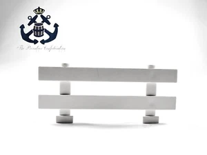 LEGO CITY / Town White Fence 1 x 8 For Construction Barrier, Farm, Police 6079 - Picture 1 of 1