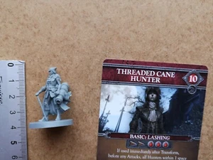 THREADED CANE HUNTER MINIATURE+CARD/HUNTER'S DREAM/BLOODBORNE KICKSTARTER/G110 - Imagen 1 de 1