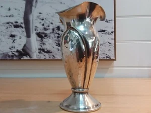 Art nouveau Arts and crafts Silver tulip vase jp&S liberty Knox style - Picture 1 of 3