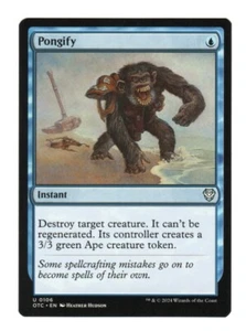MTG - Pongify - Normal - Commander: Outlaws of Thunder Junction - NM - Picture 1 of 2
