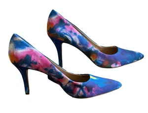 BCB Generation Tie Dye Pumps Womens Size 10B(M) Multicolor 3.5 inch heels - Picture 1 of 9