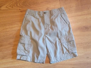 Old Navy Textured Khaki Shorts Adjustable Waist Boys Size 10 - Picture 1 of 4
