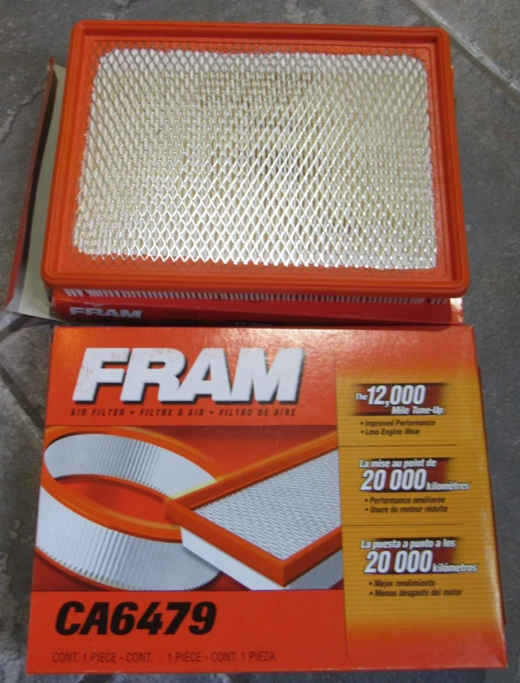 Filtro de aire protector adicional 2 marcos CA6479 Select Buick Chevy Cadillac Oldsmobile Foto 1 de 1