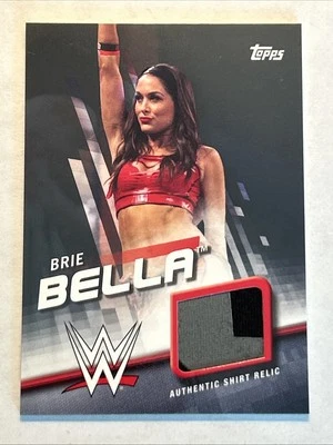Camisa Auténtica 2016 Topps WWE Reliquia Bronce/50 Brie Bella Foto 1 de 3