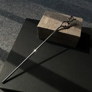 S925 Silver Hairpin Wooden Hair Fork Chinese Style Hair Accessories for Women... - Picture 1 of 6