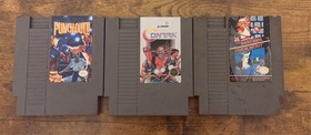 NES Cart Bundle - Punchout / Contra / Super Mario. Bros / Duck Hunt