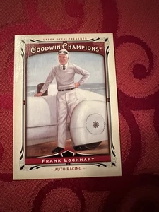 FRANK LOCKHART INDY 500 UD GOODWIN CHAMPIONS SHORT PRINT SP #195 2013 UPPER DECK - Picture 1 of 2