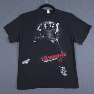 Lil Wayne Shirt Größe Large schwarz I’m Still Music Tour Rap Grafik T-Shirt 2011 - Bild 1 von 9