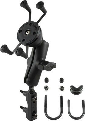 RAM X-Grip Large Handlebar Mount, Universal Powersports Phone Holder, Snowmobile - Image 1 of 3