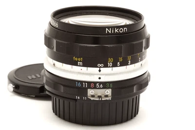 Nikon Nikkor-H 28mm f3.5 Non AI Manual Focus Lens #48560 - Image 1 of 4