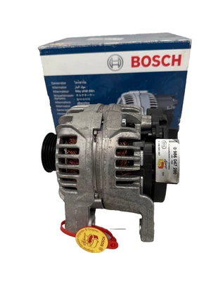 Bosch Alternator For Opel Vauxhall Astra G H Classic Corsa C 1.2 1.4 100A 14V - Image 1 of 4
