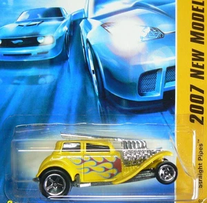 Hot Wheels Yellow Straight Pipess 12 Toy Car  Brand New Toys - Picture 1 of 3