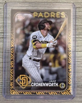 2024 Topps Jake Cronenworth Team Color Variation Padres - Image 1 of 2