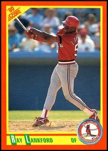 1990 Score Rookie & Traded #84T Ray Lankford - Rookie RC FREE SHIPPING! - Picture 1 of 2