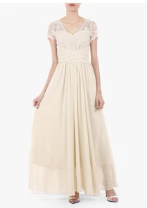 Jolie Moi short sleeve lace maxi dress Size size 20 party formal weddings - Picture 1 of 11
