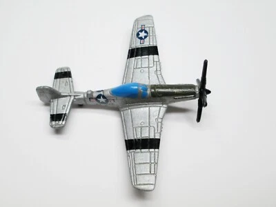 Micro Machines Military P-51 Mustang WWII Fighter Aircraft Plane Galoob - Image 1 of 4