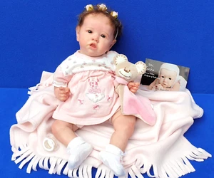 MUÑECA MUÑECA SASKIA VON BONNIE BROWN REBORN 52 CM NIÑO PEQUEÑO LIMITADA - Imagen 1 de 9