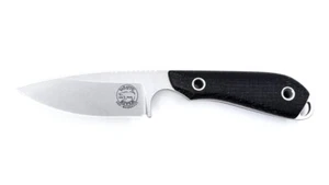 White River M1 Caper Knife Black Burlap Micarta Magnacut Steel NEW - Picture 1 of 1