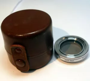 27mm Carl Zeiss Ikon 342 Contapol Polar 3X S27 lens Filter for Contaflex - Picture 1 of 19