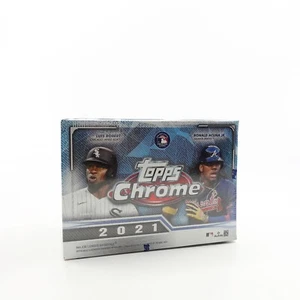 2021 Topps Chrome MLB Baseball Blaster Box Factory Sealed In Hand Free Shipping - Picture 1 of 7