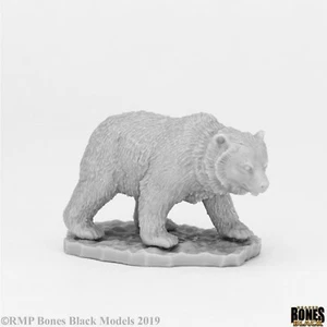 CAVE BEAR Reaper Miniatures Bones Black REM44082 D&D