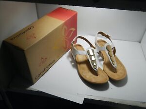 Comfortiva  Summit White Women's Shoes Sandals  Size  7 Wide with Box