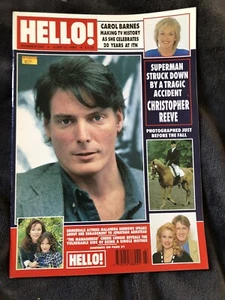 Hello! Magazine UK Import Christopher Reeve #359 6/10/95 - Foto 1 di 6