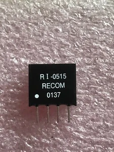 Convertidor DC-DC RI-0515 4 pines SIP por RECOM 1 pieza £10.25 HU1026 - Imagen 1 de 1