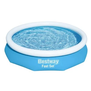 Bestway® Fast Set™ Aufstellpool-Set mit Filterpumpe Ø 305 x 66 cm, blau, rund - Bild 1 von 1