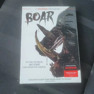 BOAR - SHUDDER EXCLUSIVE (DVD, 2017) w/ Sleeve - Picture 1 of 3