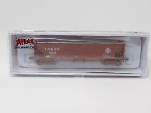 Atlas N 50006607 Rio Grande D&RGW ACF 70 Ton Hart Ballast Hopper Freight Car - Picture 1 of 1