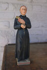 Craie antique johannes berchmans Saint figurine statue religieuse