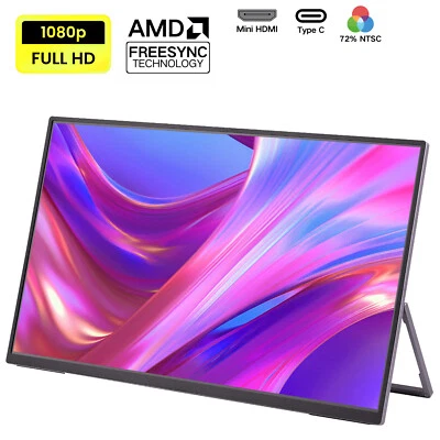 Alcopaca AL18 18.5" 100HZ Portable Display Monitor FHD TFT-LCD Type-C For Gaming - Image 1 of 4