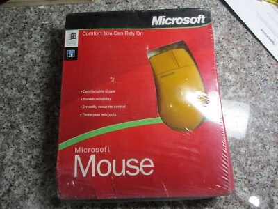 New Microsoft Serial & PS/2 Mouse PO MS04962 LINE 2 WO-502748-0713 / 365-00084 - Image 1 of 4