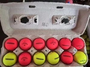Callaway Colored Superfast 12 Used Golf Balls - Picture 1 of 1