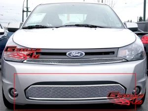 Fits 2008-2011 Ford Focus Coupe Lower Bumper Stainless Chrome Mesh Grille Insert - Picture 1 of 2