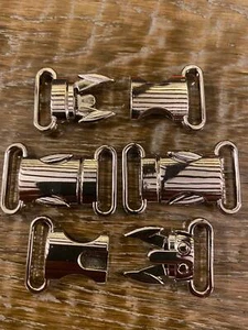 Buckle, Spring Loaded Clasp, Handbag Buckle, Rucksack, Bags, Belts, 3.5cmx2cm, - Picture 1 of 6