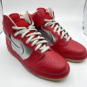 Nike SB Dunk High Premium Mork & Mindy Size 10 2006 Chrome Red 313171-002 - Picture 1 of 12