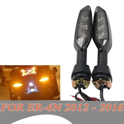 For KAWASAKI ER6N ER 6N 2016 2015 2014 2013 2012 Turn Signal Ligth Front Rear - Image 1 of 4
