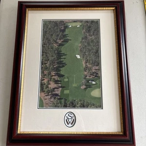 Sage Valley Golfplatz gerahmtes Bild Wohndeko Männerhöhle Golfer Vater Büro - Bild 1 von 15