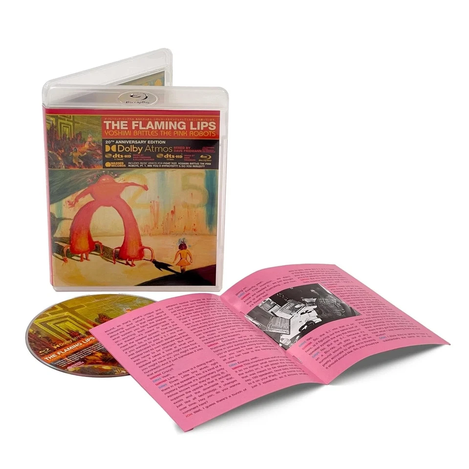THE FLAMING LIPS Yoshimi Battles The Pink Robots (Blu-ray Atmos DTS) BRAND NEW — 第 1/1 张图片