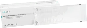 Bolsa de esterilización autosellante Argent Sure-Check, transparente/azul, 3 1/2 i... - Imagen 1 de 12