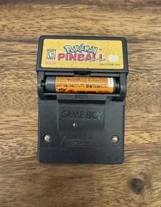 Authentic Pokemon Pinball (Nintendo Game Boy Color, 1999) Missing Battery Cover - Picture 1 of 3