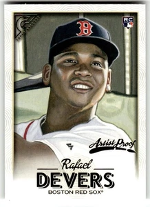 Rafael Devers 2018 Topps Gallery ROOKIE Artist Proof #127 - Boston Red Sox - Foto 1 di 2