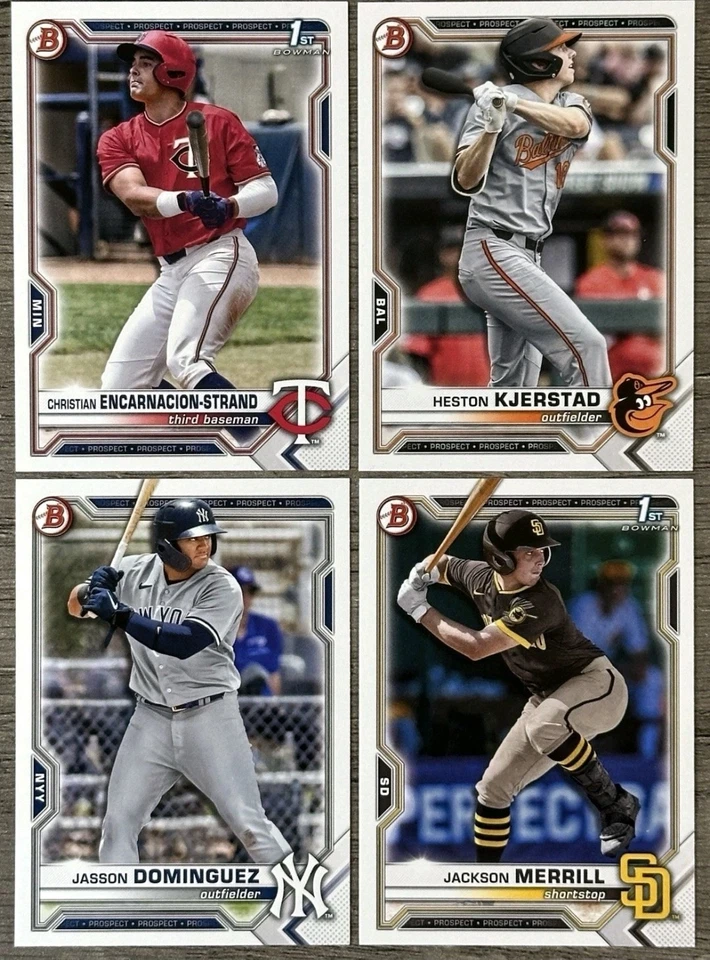 2021 Bowman Draft Paper & Chrome - Pick Your Cards Complete Your Sets - Image 1 of 1